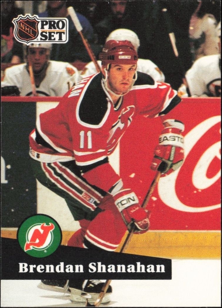 1991-92 Pro-Set Series 1 Brendan Shanahan #131 trading card