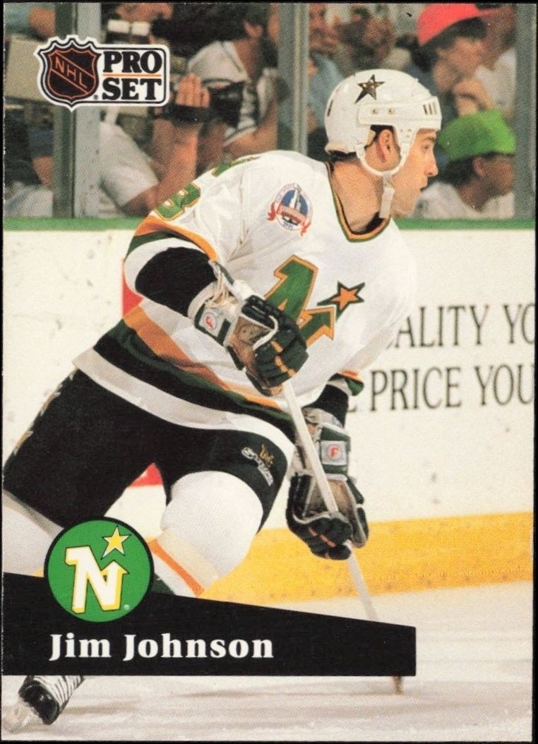 1991-92 Pro-Set Series 1 Jim Johnson #116 trading card
