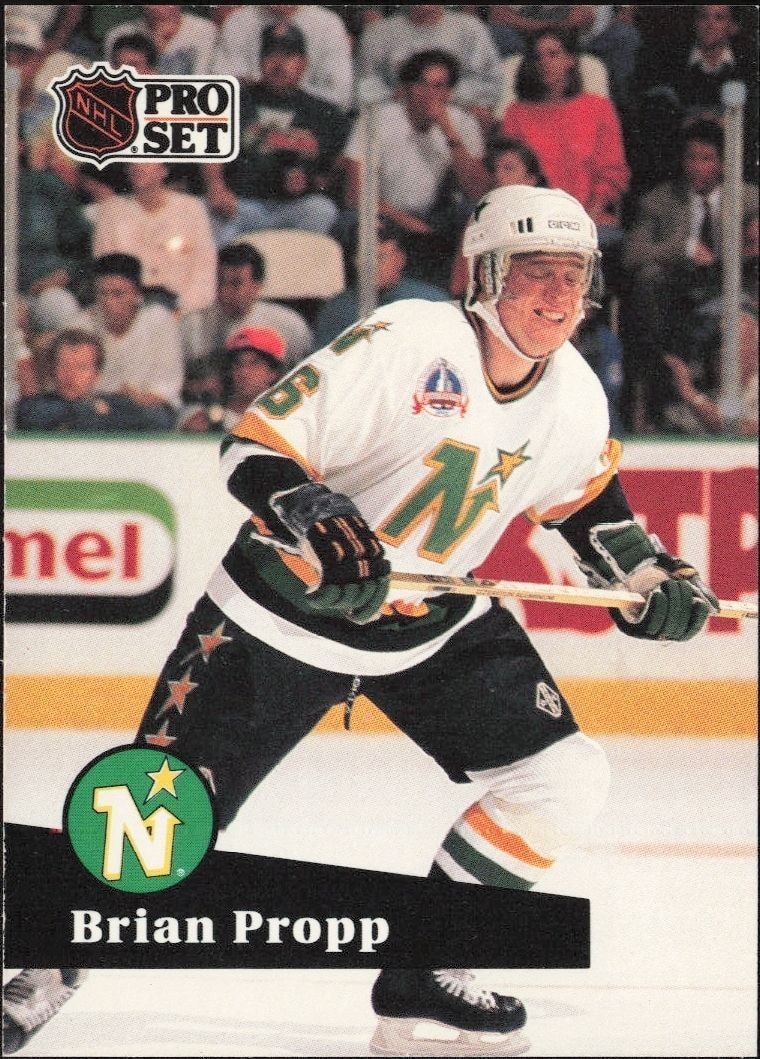 1991-92 Pro-Set Series 1 Brian Propp #113 trading card