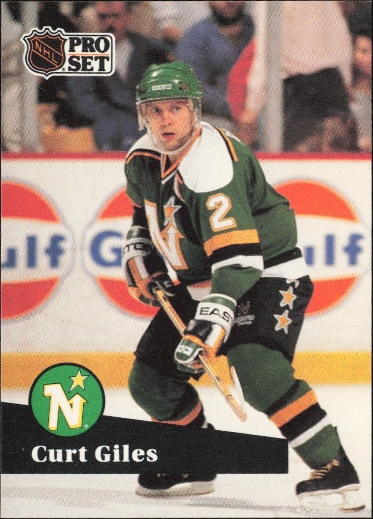 1991-92 Pro-Set Series 1 Curt Giles #114 trading card
