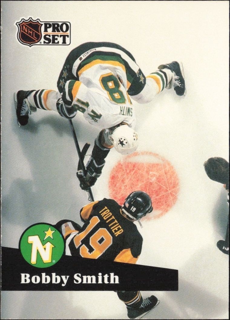 1991-92 Pro-Set Series 1 Bobby Smith #115 trading card