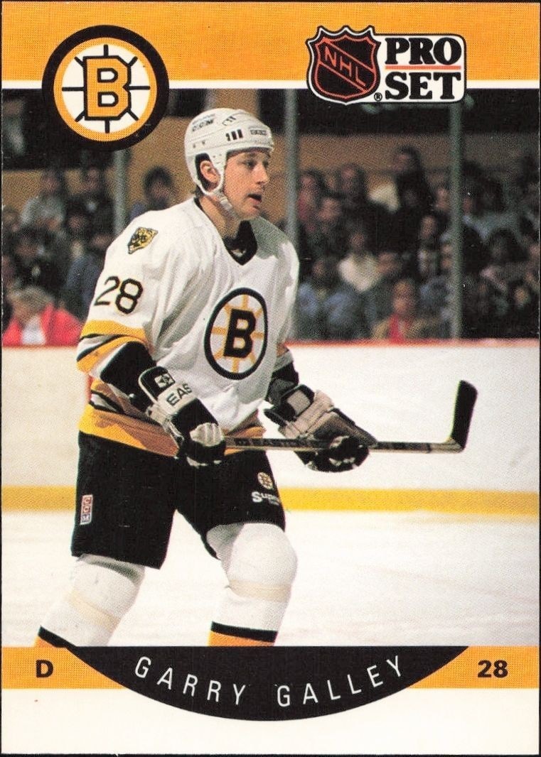 1990-91 Pro-Set Garry Galley #7 trading card