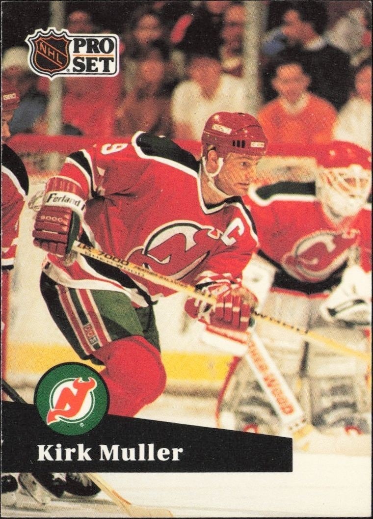 1991-92 Pro-Set Series 1 Kirk Muller #134 trading card