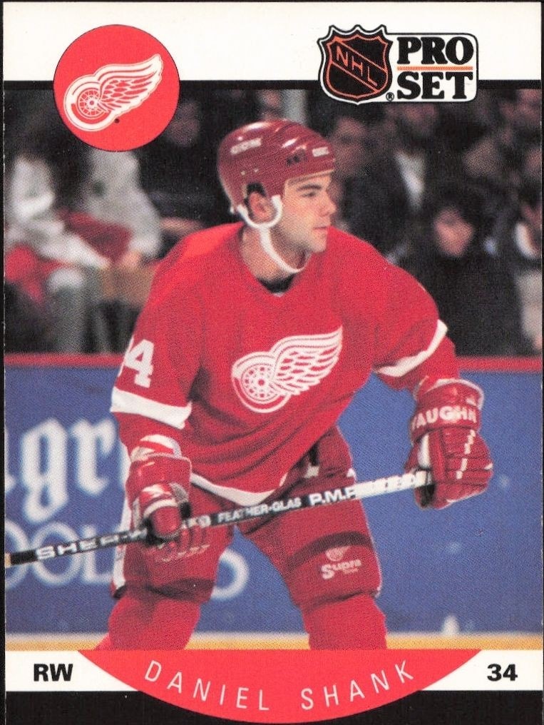 1990-91 Pro-Set Daniel Shank #78 trading card