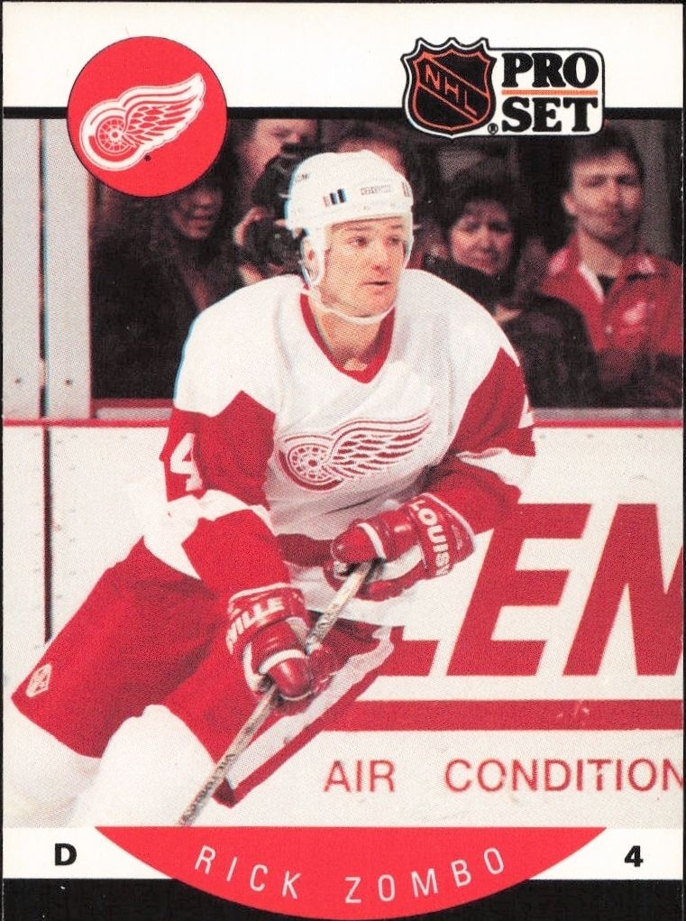 1990-91 Pro-Set Rick Zombo #80 trading card