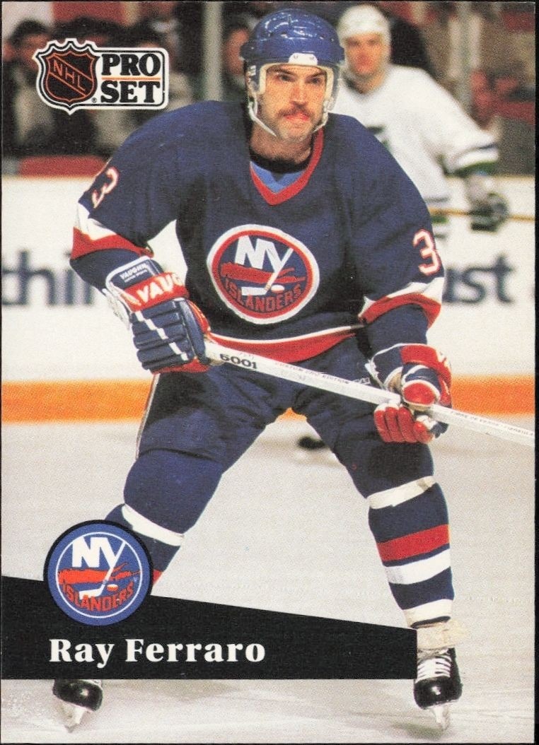 1991-92 Pro-Set Series 1 Ray Ferraro #156 trading card
