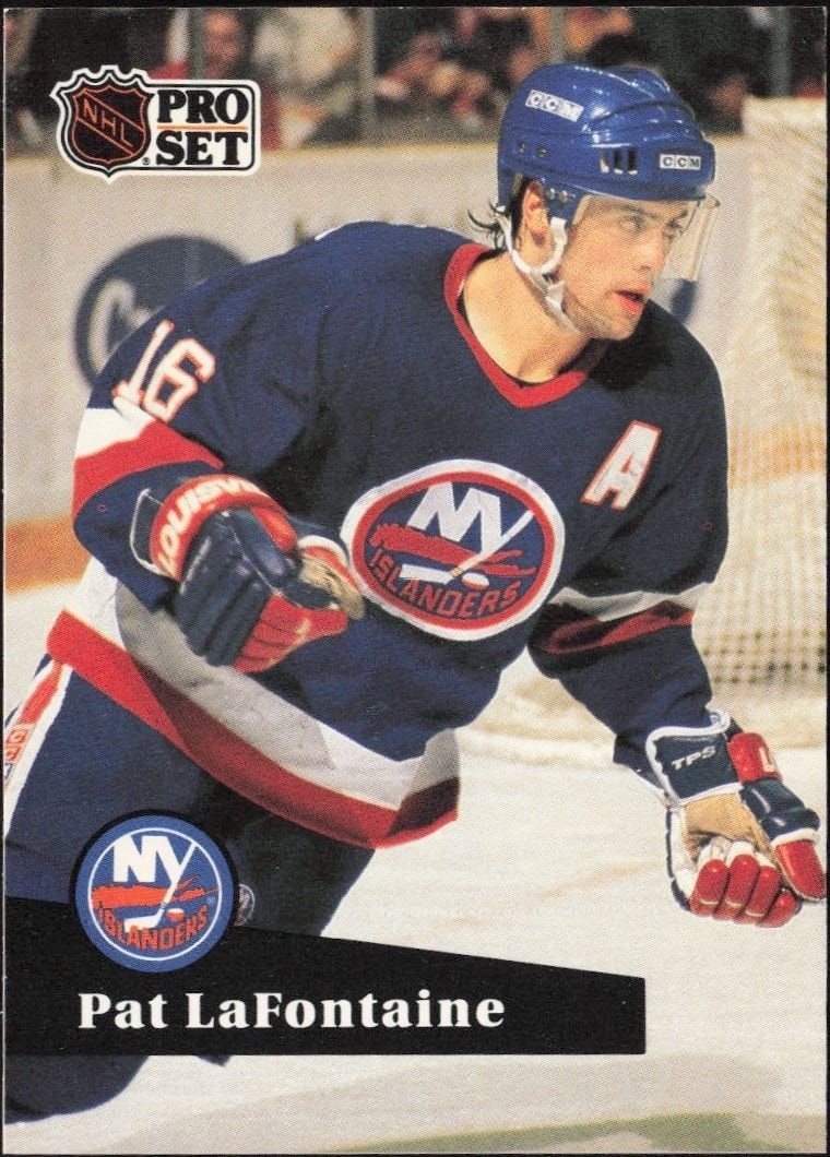 1991-92 Pro-Set Series 1 Pat Lafontaine #149 trading card