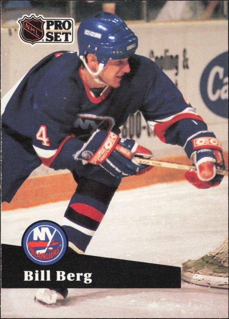 1991-92 Pro-Set Series 1 Bill Berg #145 trading card