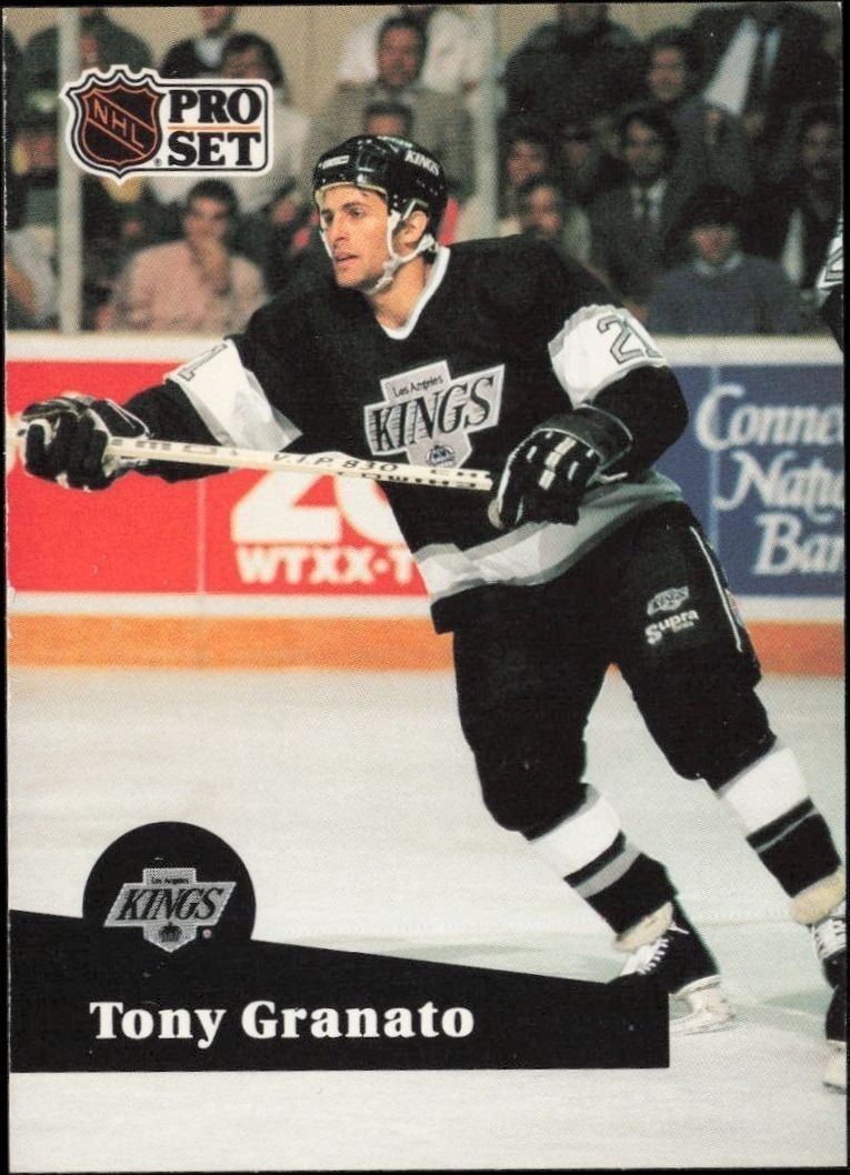 1991-92 Pro-Set Series 1 Tony Granato #98 trading card