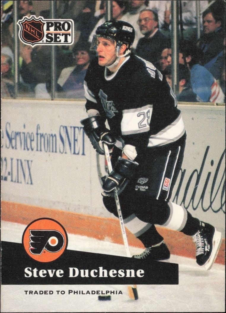 1991-92 Pro-Set Series 1 Steve Duchesne #96 trading card