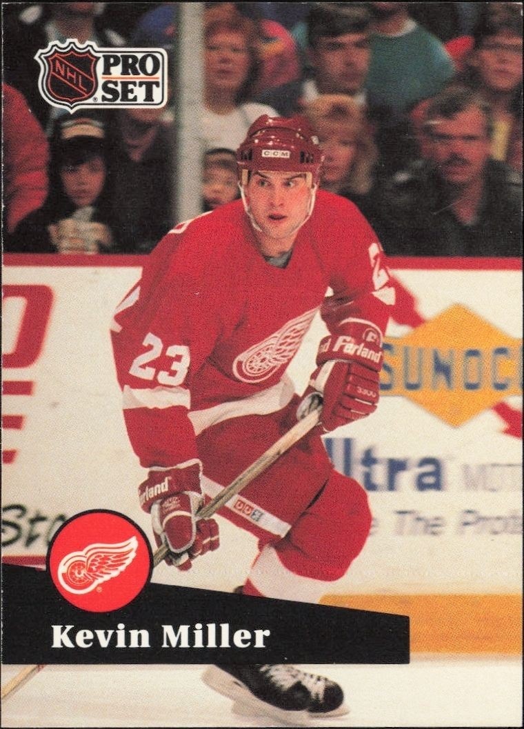 1991-92 Pro-Set Series 1 Kevin Miller #60 trading card