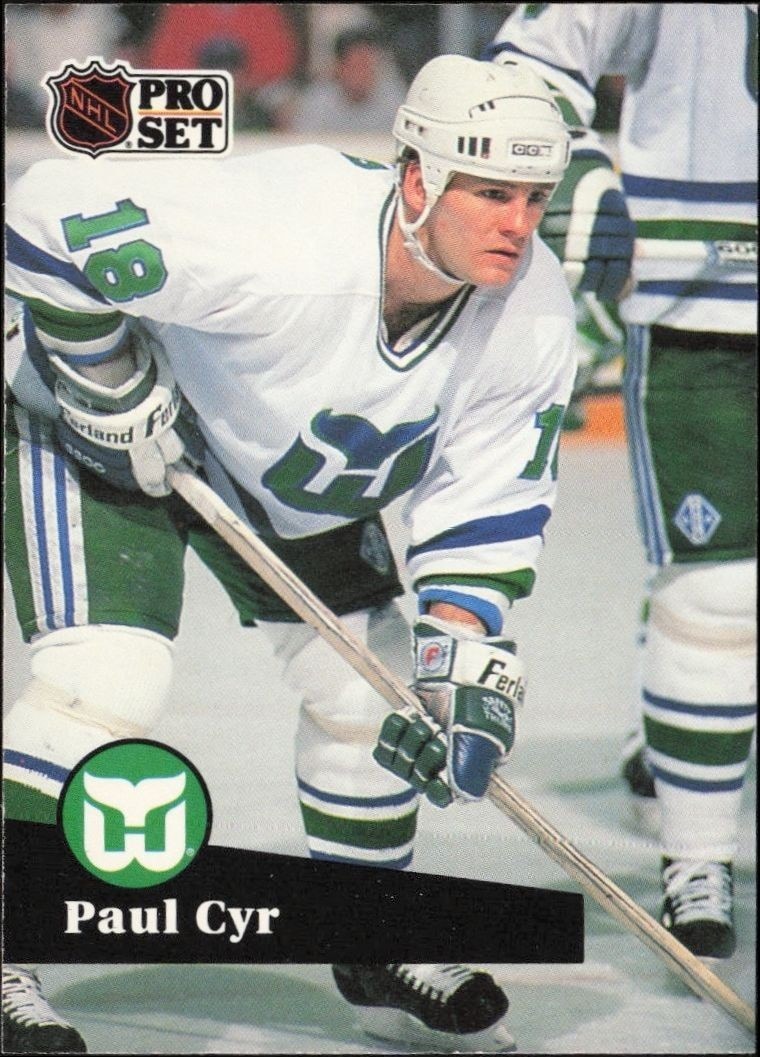 1991-92 Pro-Set Series 1 Paul Cyr #88 trading card