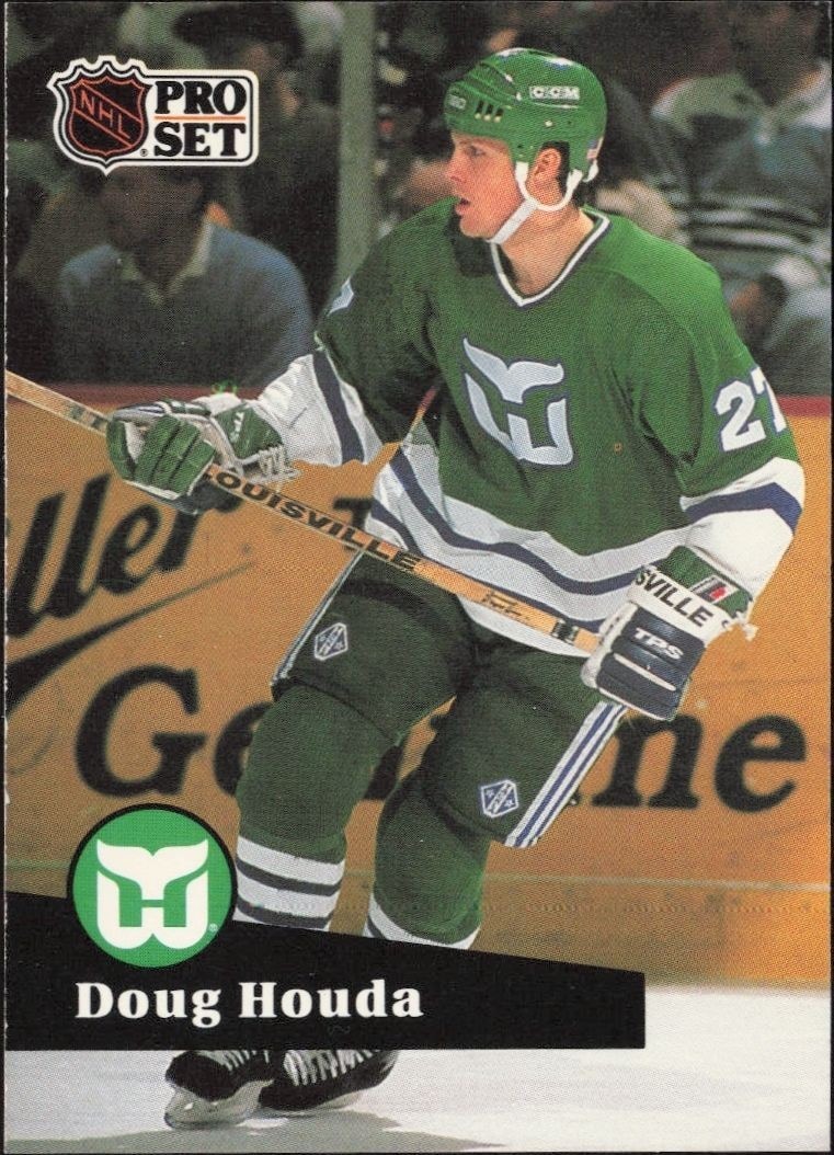 1991-92 Pro-Set Series 1 Doug Houda #81 trading card