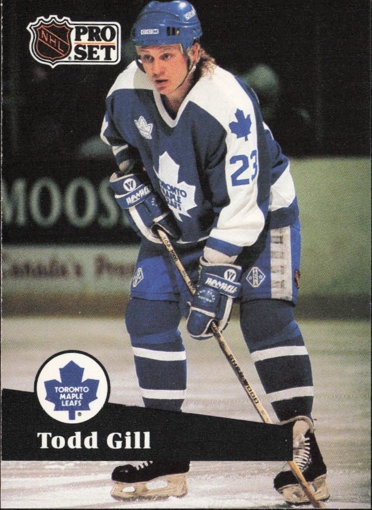 1991-92 Pro-Set Series 1 Todd Gill #226 trading card