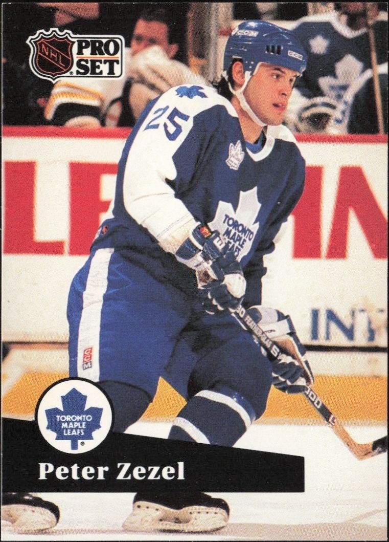 1991-92 Pro-Set Series 1 Peter Zezel #227 trading card