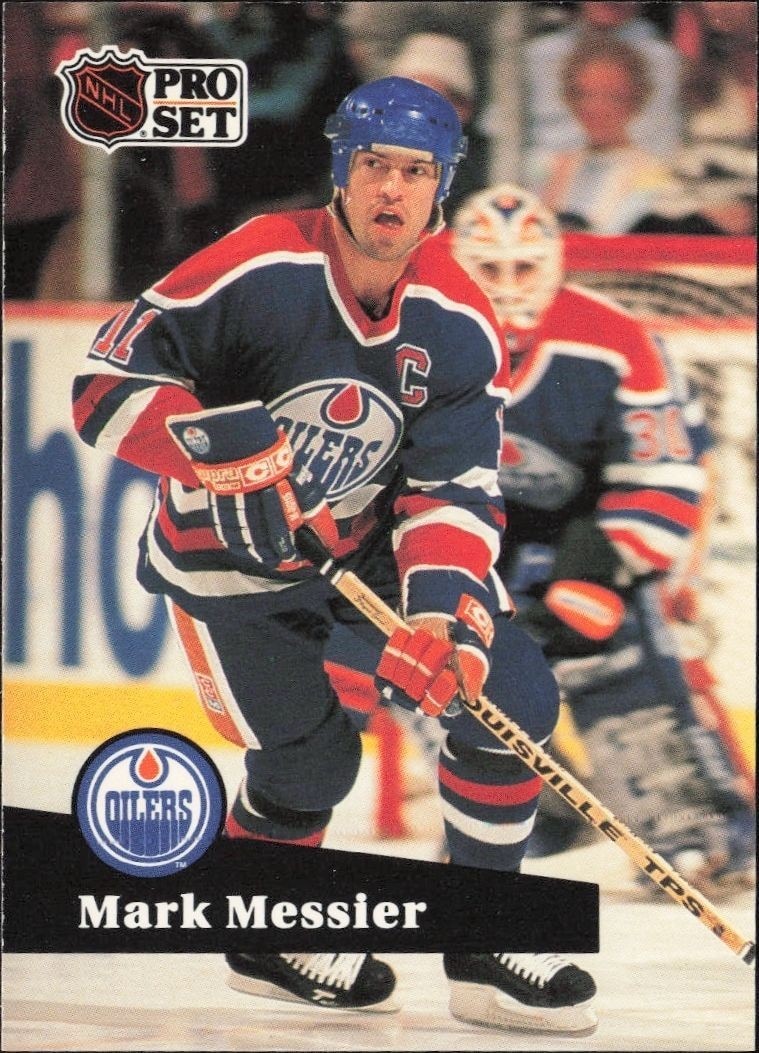 1991-92 Pro-Set Series 1 Mark Messier #74 trading card