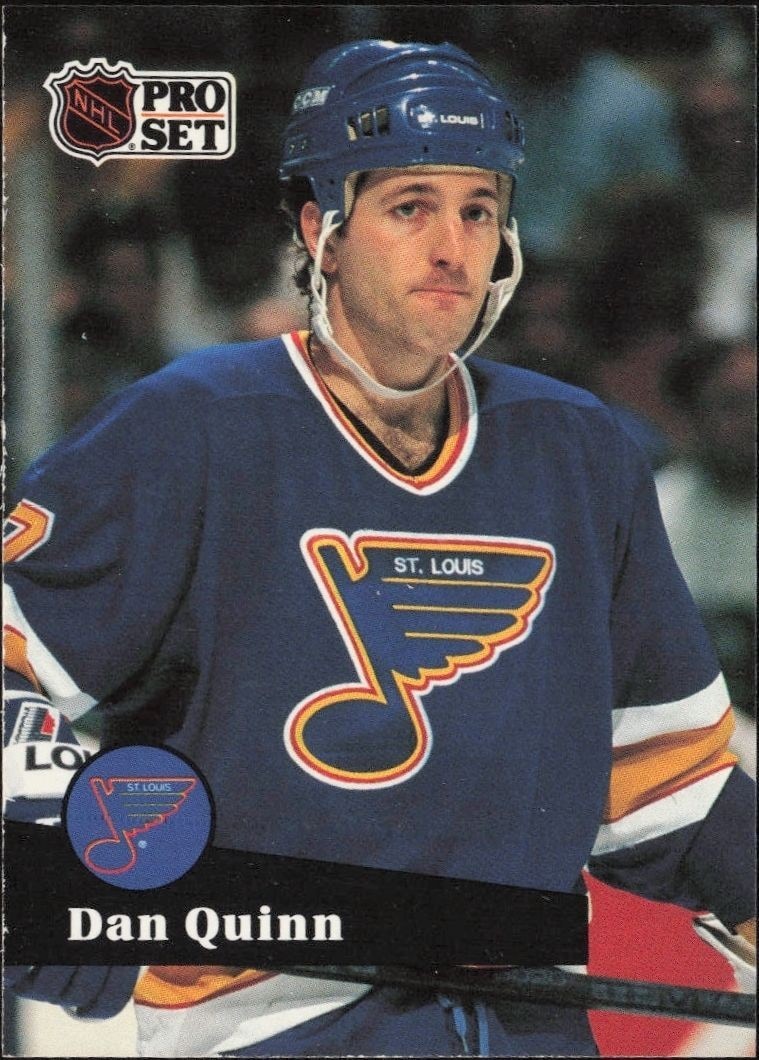 1991-92 Pro-Set Series 1 Dan Quinn #209 trading card