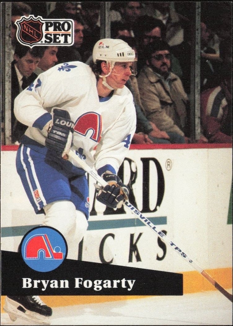 1991-92 Pro-Set Series 1 Bryan Fogarty #200 trading card