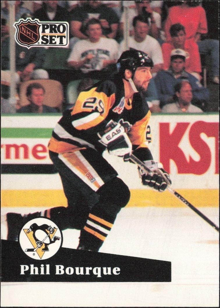 1991-92 Pro-Set Series 1 Phil Bourque #189 trading card