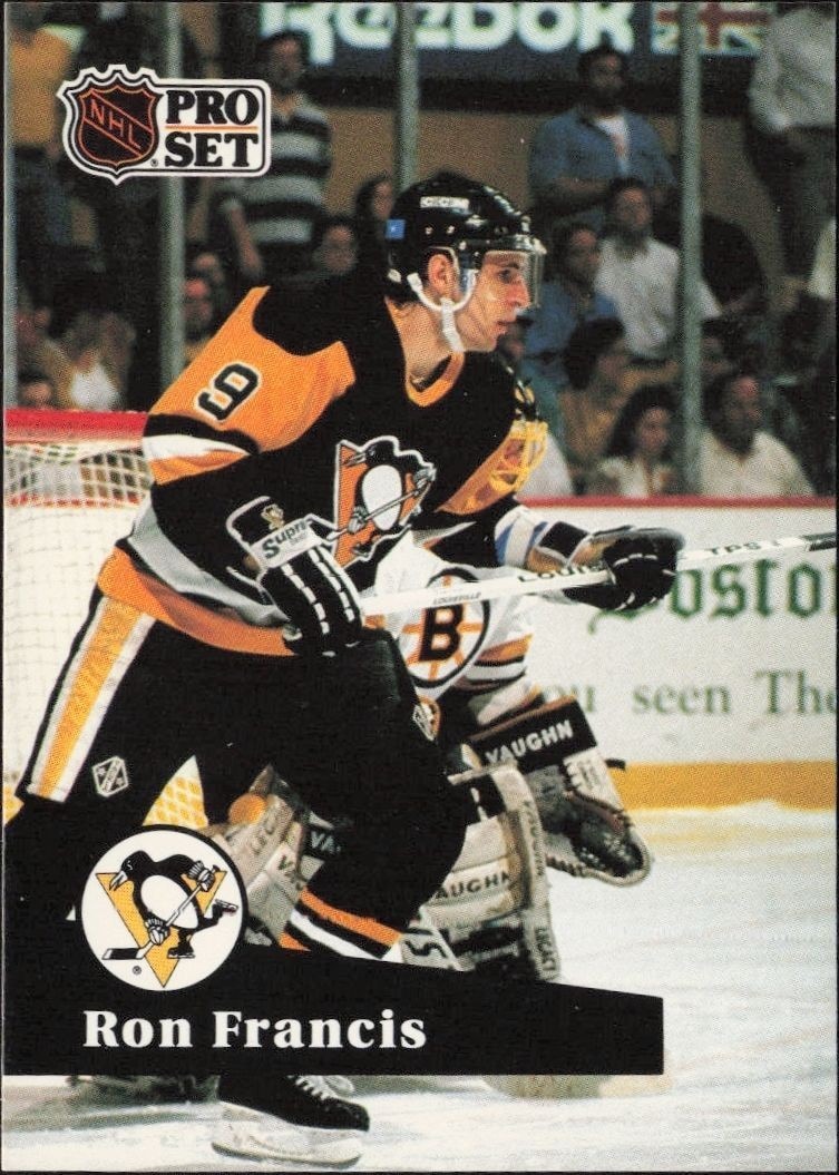 1991-92 Pro-Set Series 1 Ron Francis #188 trading card
