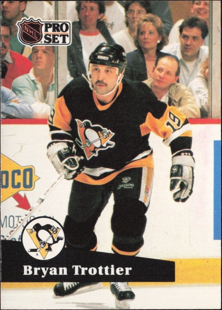 1991-92 Pro-Set Series 1 Bryan Trottier #192 trading card
