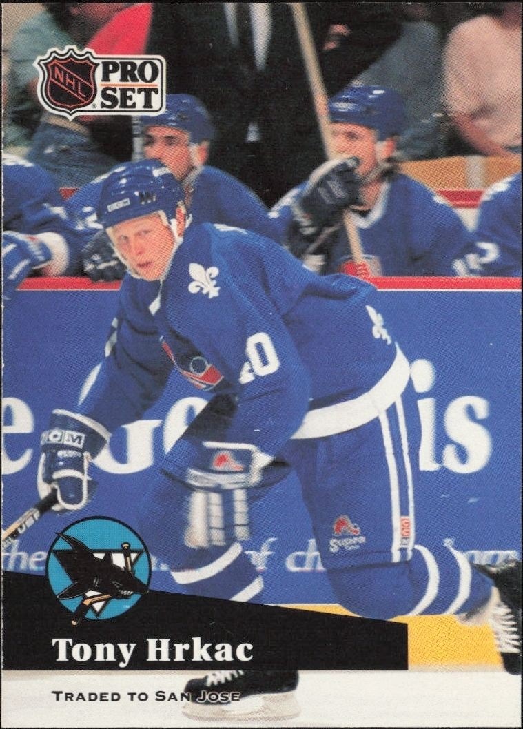 1991-92 Pro-Set Series 1 Tony Hrkac #205 trading card