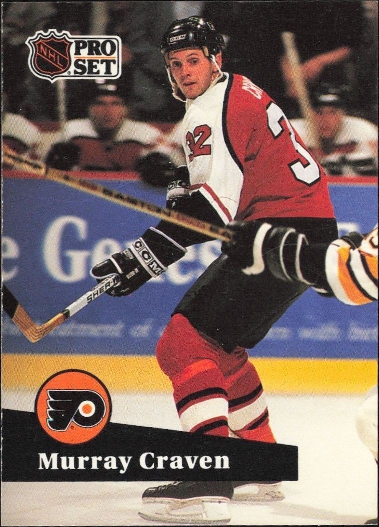 1991-92 Pro-Set Series 1 Murray Craven #175 trading card