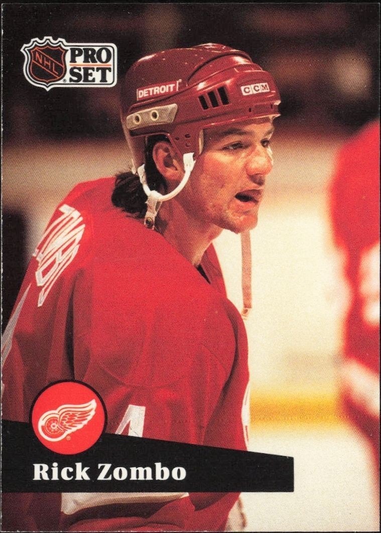 1991-92 Pro-Set Series 1 Rick Zombo #64 trading card