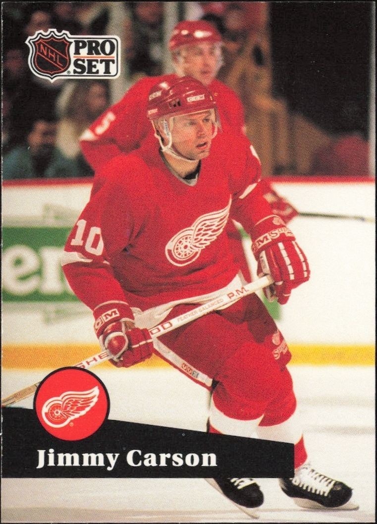 1991-92 Pro-Set Series 1 Jimmy Carson #55 trading card