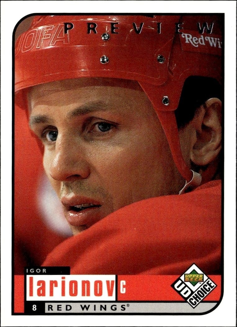 1998-99 Upper-Deck Choice Preview Igor Larionov #71 trading card