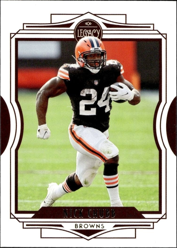 2021 Panini Nick Chubb #21 trading card