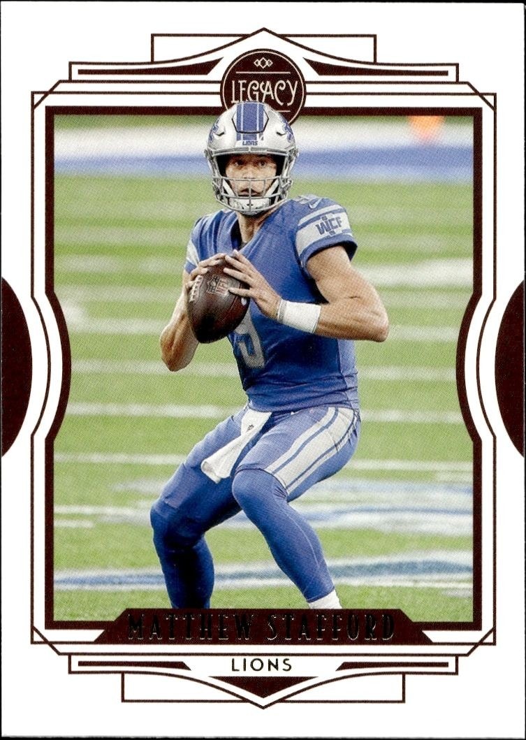 2021 Panini Matthew Stafford #62 trading card