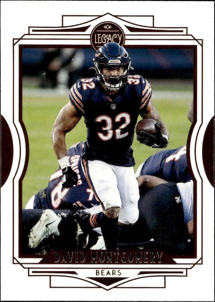 2021 Panini David Montgomery #58 trading card