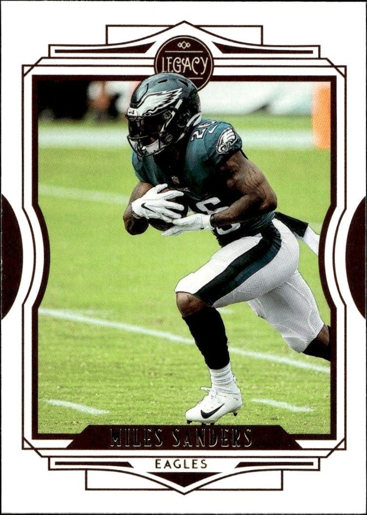 2021 Panini Miles Sanders #8 trading card