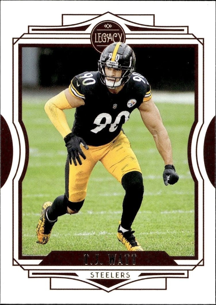 2021 Panini T.J. Watt #25 trading card