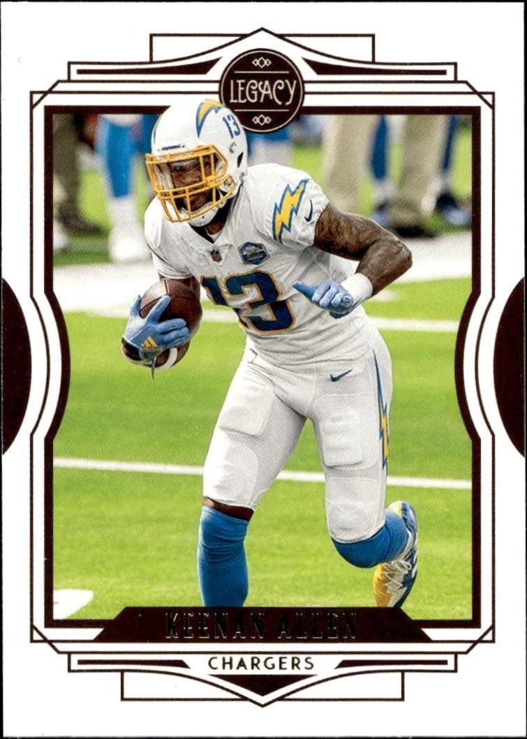 2021 Panini Keenan Allen #42 trading card
