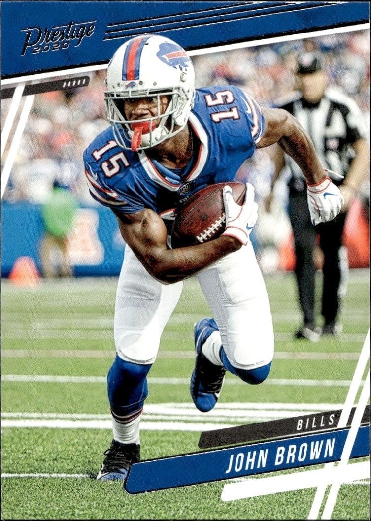 2020 Panini John Brown #24 trading card