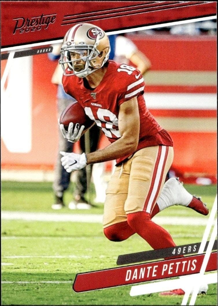 2020 Panini Dante Pettis #2 trading card