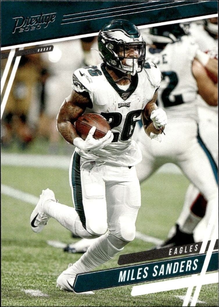 2020 Panini Miles Sanders #90 trading card