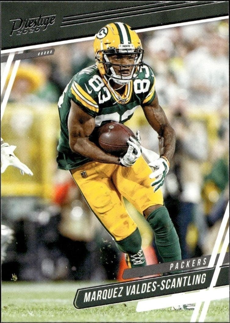 2020 Panini Marquez Valdes-Scantling #123 trading card