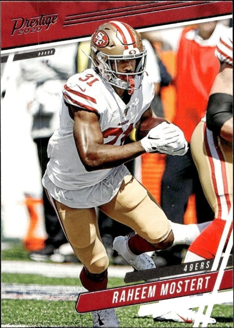 2020 Panini Raheem Mostert #7 trading card