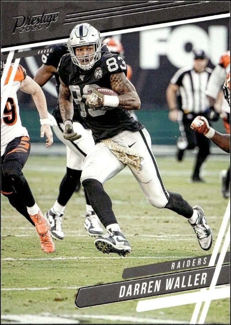 2020 Panini Darren Waller #140 trading card