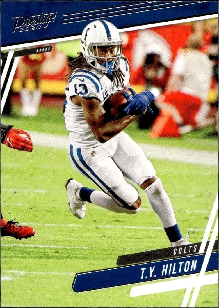 2020 Panini T.Y. Hilton #68 trading card