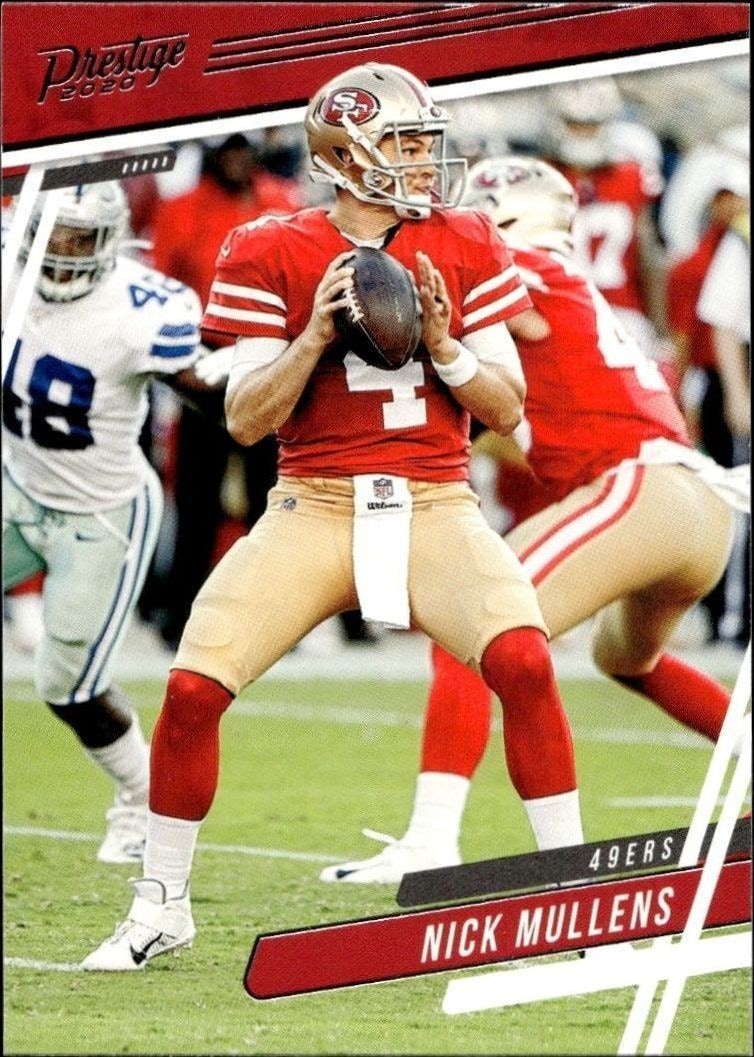 2020 Panini Nick Mullens #3 trading card