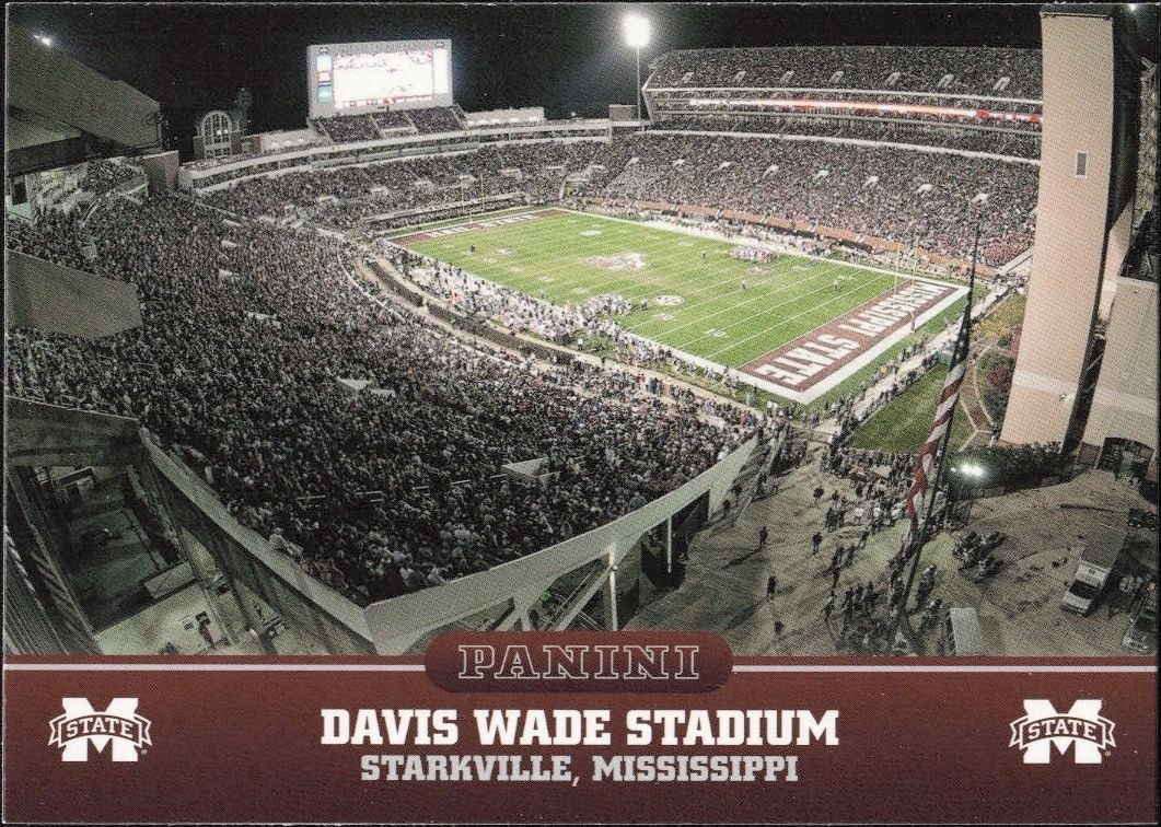 2016 Panini Mississippi State Davis Wade Stadium #4 trading card