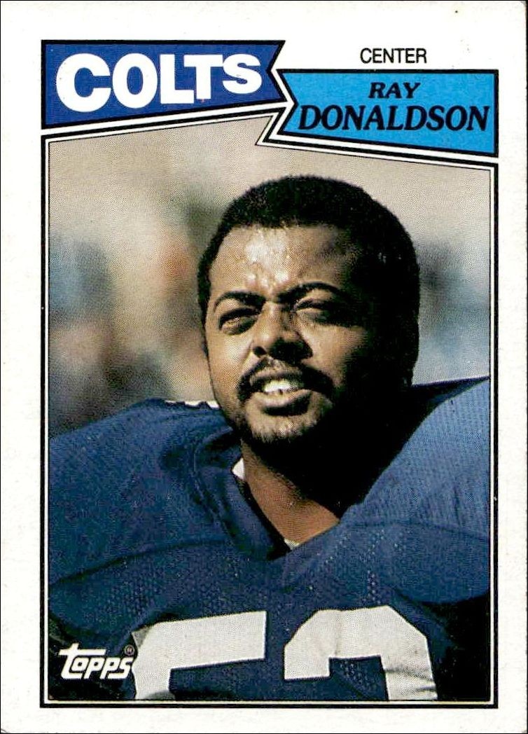 1987 Topps Ray Donaldson #381 trading card