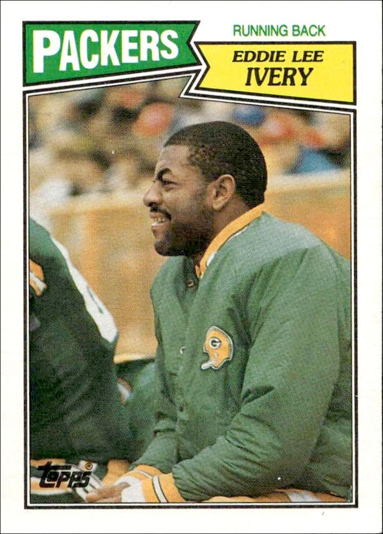 1987 Topps Eddie Lee Ivery #357 trading card
