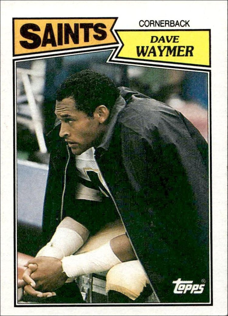 1987 Topps Dave Waymer #280 trading card