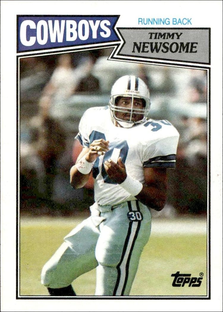 1987 Topps Timmy Newsome #265 trading card
