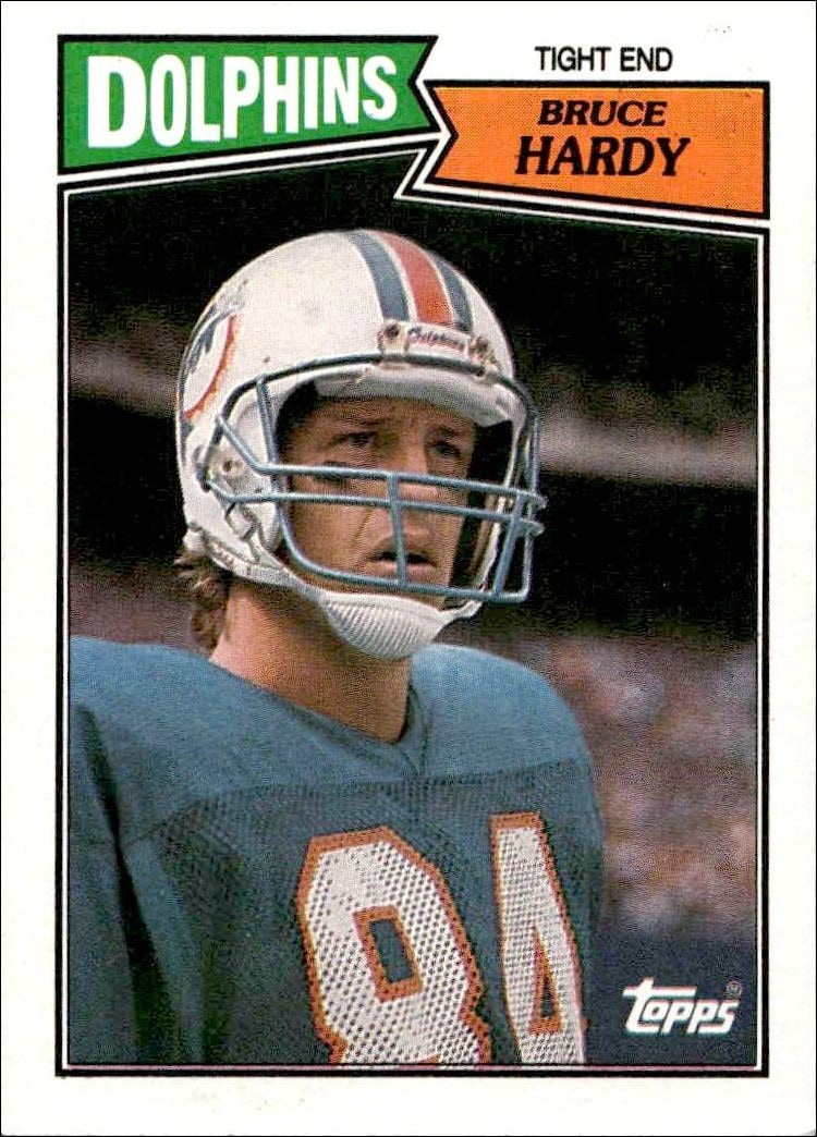 1987 Topps Bruce Hardy #239 trading card
